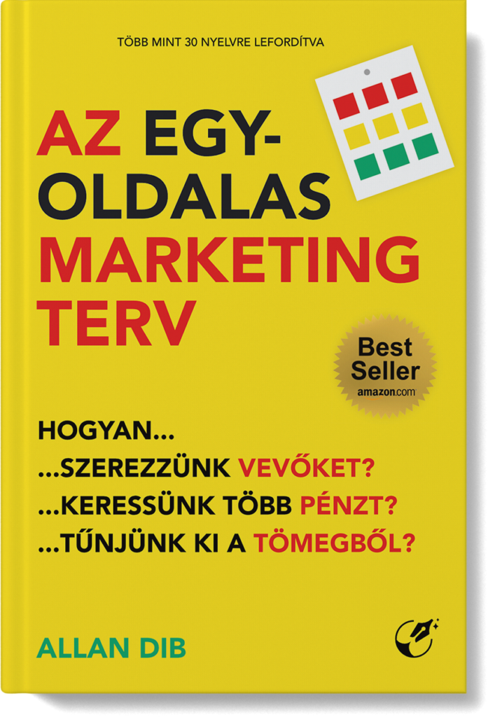 Az egyoldalas marketingterv